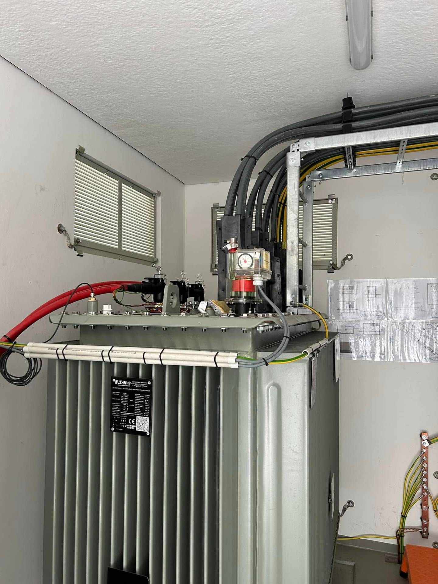 MS-cabine 2000 kVA te Kruisem.